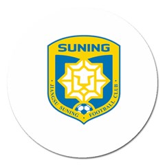 Jiangsu Suning F C  Magnet 5  (round) by Valentinaart