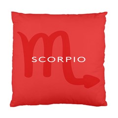 Zodiac Scorpio Standard Cushion Case (one Side) by Mariart