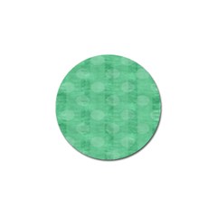 Polka Dot Scrapbook Paper Digital Green Golf Ball Marker (4 Pack) by Mariart