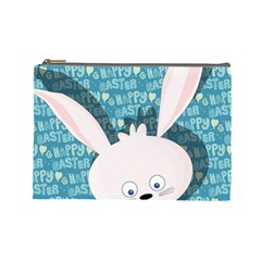 Easter Bunny  Cosmetic Bag (large)  by Valentinaart