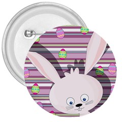 Easter Bunny  3  Buttons by Valentinaart