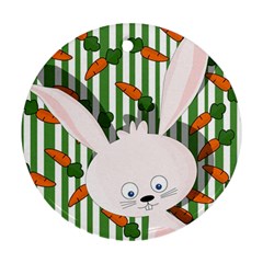 Easter Bunny  Ornament (round) by Valentinaart