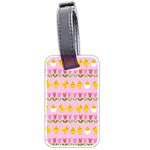 Easter - chick and tulips Luggage Tags (Two Sides) Front