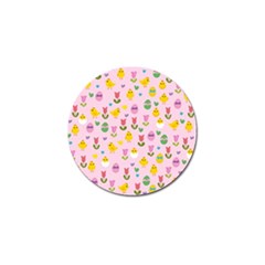 Easter - Chick And Tulips Golf Ball Marker (10 Pack) by Valentinaart