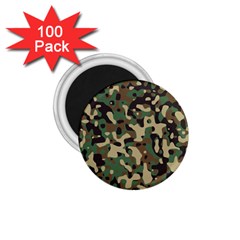 Army Camouflage 1 75  Magnets (100 Pack)  by Mariart