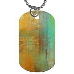 The Waterfall Dog Tag (one Side) by digitaldivadesigns