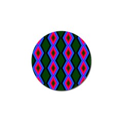 Quadrate Repetition Abstract Pattern Golf Ball Marker (10 Pack) by Nexatart