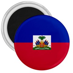 Flag Of Haiti  3  Magnets by abbeyz71