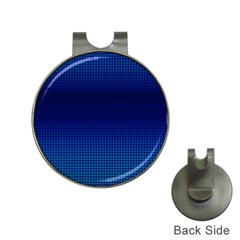 Blue Dot Hat Clips With Golf Markers by PhotoNOLA