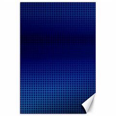 Blue Dot Canvas 20  X 30   by PhotoNOLA