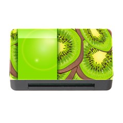 Fruit Slice Kiwi Green Memory Card Reader With Cf by Mariart