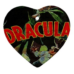 Dracula Ornament (heart) by Valentinaart