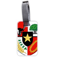 Shield Of National Emblem Of Indonesia  Luggage Tags (two Sides) by abbeyz71