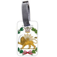 Imperial Coat Of Arms Of Persia (iran), 1907-1925 Luggage Tags (one Side)  by abbeyz71