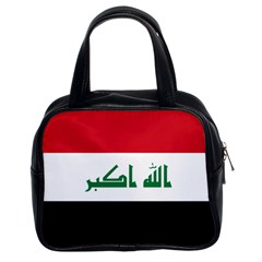 Flag Of Iraq  Classic Handbags (2 Sides) by abbeyz71
