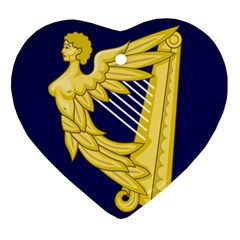 Royal Standard Of Ireland (1542-1801) Ornament (heart) by abbeyz71