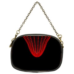Normal Field Of An Elliptic Paraboloid Red Chain Purses (one Side)  by Mariart