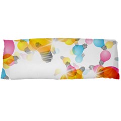 Lamp Color Rainbow Light Body Pillow Case Dakimakura (two Sides) by Mariart