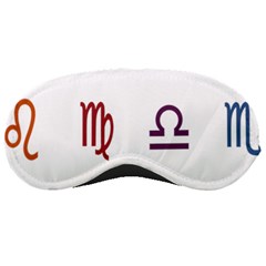 Twelve Signs Zodiac Color Star Sleeping Masks by Mariart