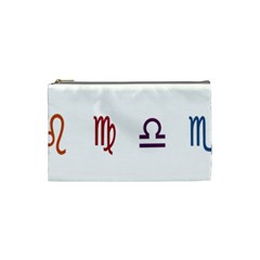 Twelve Signs Zodiac Color Star Cosmetic Bag (small)  by Mariart