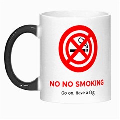 No No Smoking Morph Mugs by RakeClag