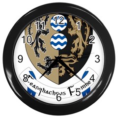 Cavan County Council Crest Wall Clocks (black) by abbeyz71
