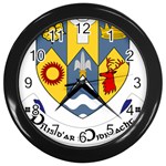 County Clare Coat of Arms Wall Clocks (Black) Front
