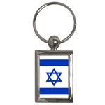 Flag of Israel Key Chains (Rectangle)  Front