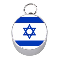 Flag Of Israel Mini Silver Compasses by abbeyz71