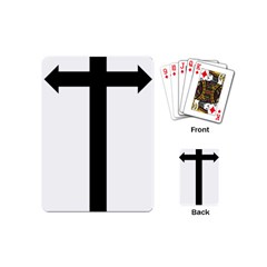 Anchored Cross  Playing Cards (mini)  by abbeyz71