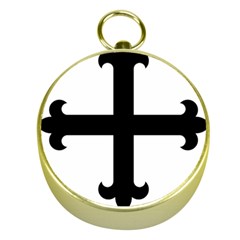 Cross Fleury  Gold Compasses by abbeyz71