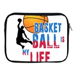 Basketball is my life Apple iPad 2/3/4 Zipper Cases Front