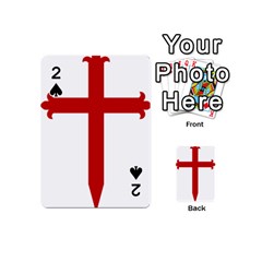 Cross Of Saint James Playing Cards 54 (mini)  by abbeyz71