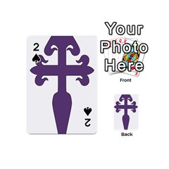 Cross Of Saint James Playing Cards 54 (mini)  by abbeyz71