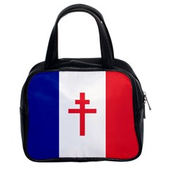 Flag Of Free France (1940-1944) Classic Handbags (2 Sides) by abbeyz71