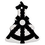 Dharmacakra Christmas Tree Ornament (Two Sides) Front