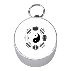 I Ching  Mini Silver Compasses by Valentinaart
