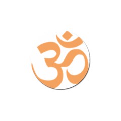 Hindu Om Symbol (sandy Brown) Golf Ball Marker (4 Pack) by abbeyz71