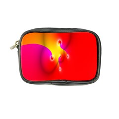 Complex Orange Red Pink Hole Yellow Coin Purse by Mariart