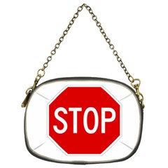 Stop Sign Chain Purses (two Sides)  by Valentinaart