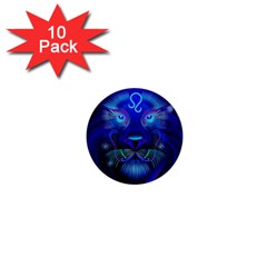 Sign Leo Zodiac 1  Mini Buttons (10 Pack)  by Mariart