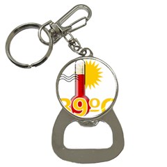 Thermometer Themperature Hot Sun Button Necklaces by Mariart