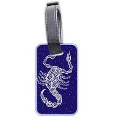 Scorpio Zodiac Star Luggage Tags (two Sides) by Mariart