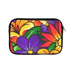 Bright Flowers Floral Sunflower Purple Orange Greeb Red Star Apple Ipad Mini Zipper Cases by Mariart
