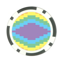 Carmigender Flags Rainbow Poker Chip Card Guard by Mariart