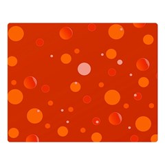 Decorative Dots Pattern Double Sided Flano Blanket (large)  by ValentinaDesign
