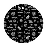 Aztecs pattern Ornament (Round) Front