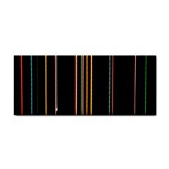 Fallen Christmas Lights And Light Trails Cosmetic Storage Cases by Mariart