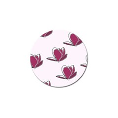 Magnolia Seamless Pattern Flower Golf Ball Marker (10 Pack) by Nexatart