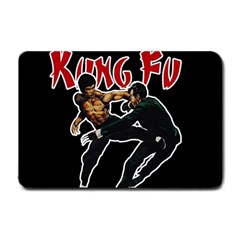 Kung Fu  Small Doormat  by Valentinaart